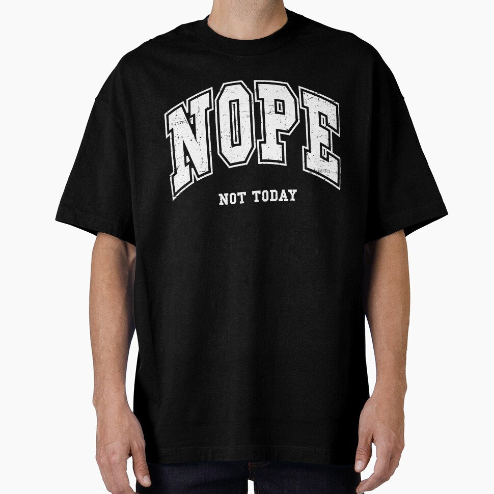 Nope, Not Today – Minimalist Refusal by Aredbox