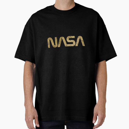 NASA Vintage Emblem 1975-1992 - Gold Edition T-Shirt_1641879 by weekendfriends