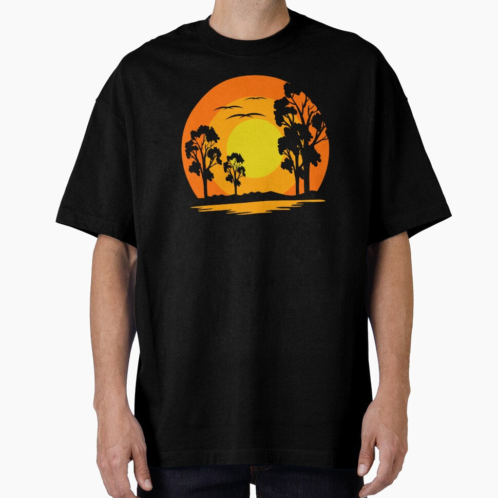 Vintage Retro Sunset by XbaeX