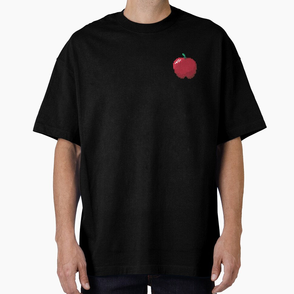 Pixel Apple - pixel food art by LittleFoodShop