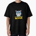 Sarcastic Cat Meme – Me? Never! by MemeMakersLab