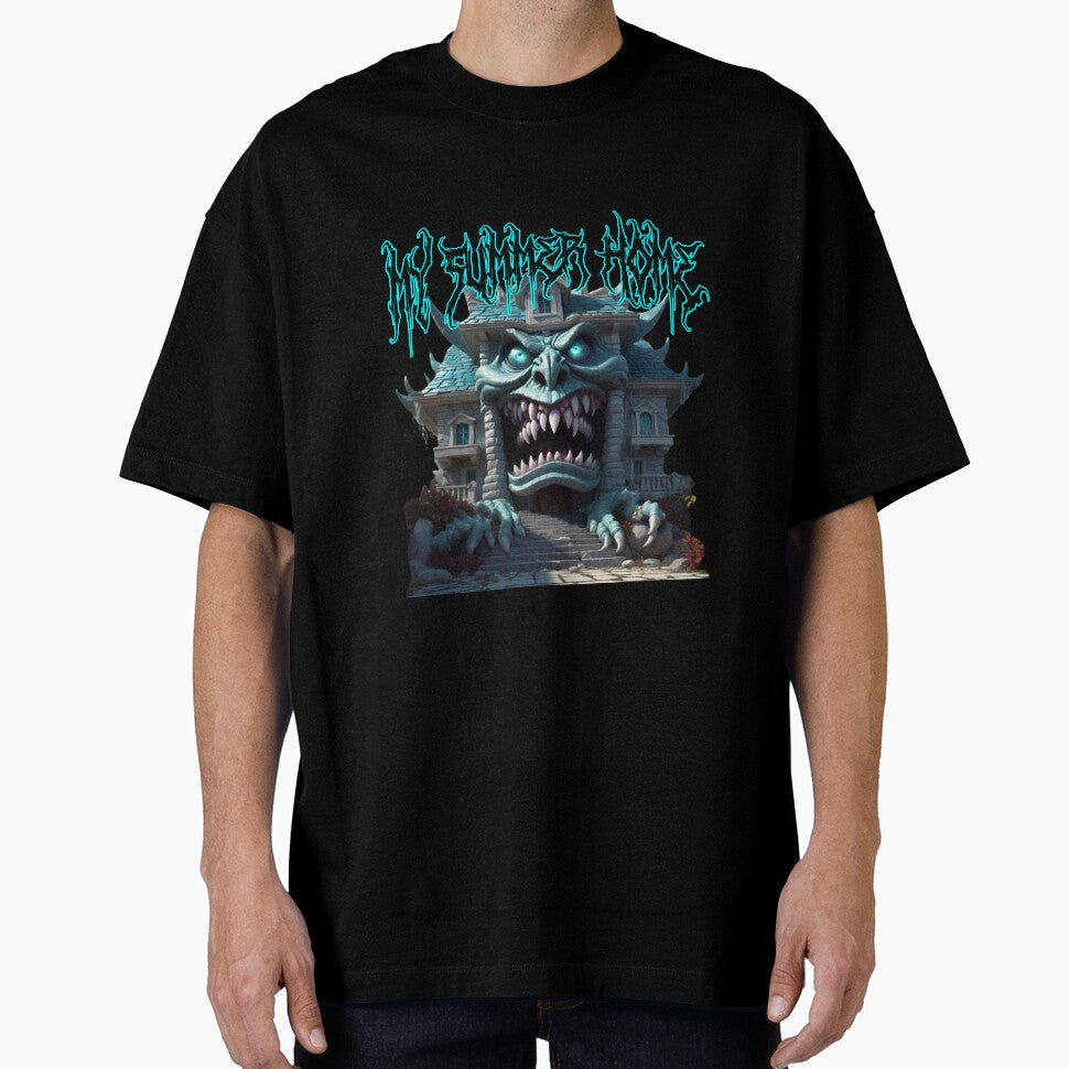 Creepy Scary Funny Monster House "My Summer Home" by EmeraldCauldren