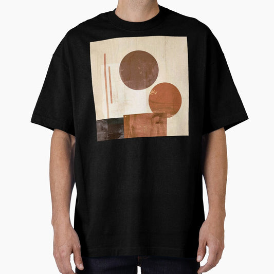 Boho Earth Tones Minimalist Designs Modern Abstract Art by DEC02