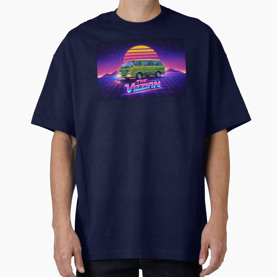The Hill Gang – Retro 80s Vanette Van Synthwave Poster by Cult Graphics