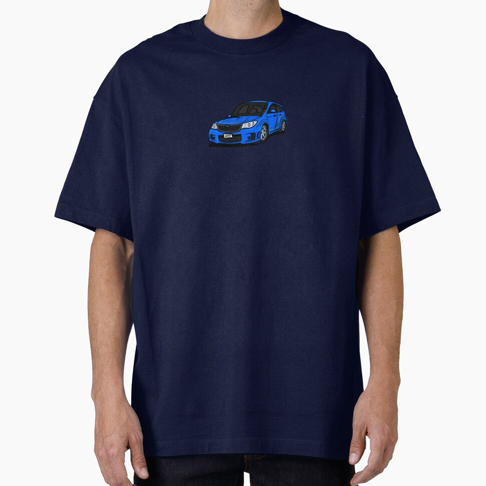 Subaru Impreza WRX/STI Hatchback cartoon by NC CUSTOMS