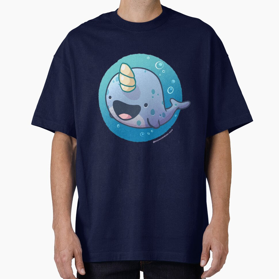 Here Comes A Narwhal by DocHackenbush