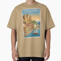 Cagliari Vintage Travel Poster by TravelerRat
