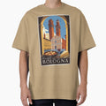 Bologna Vintage Travel Poster by TravelerRat