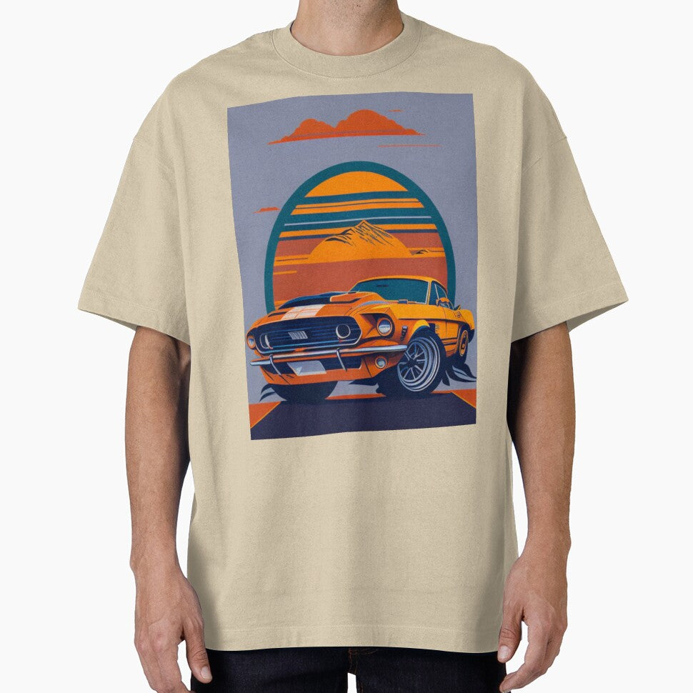 Retro American Car by Buckwig