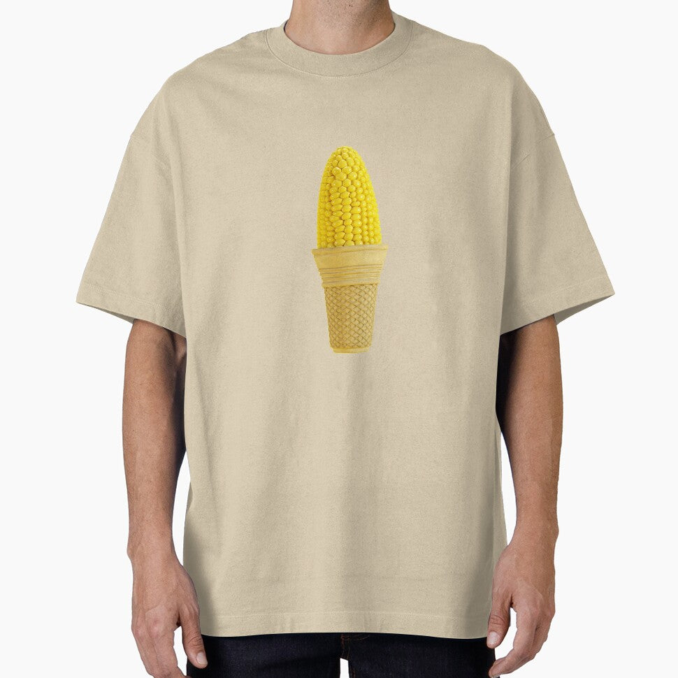 Vegan Pop Art Ice Cream Sweetcorn Cone Design by SoNifty