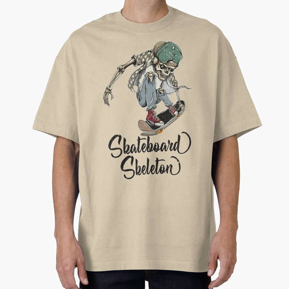 Skateboard Skeleton Classic T-Shirt, Forever Skate Style, Best Friend Shirt, Best Friend Gifts by Ristinga