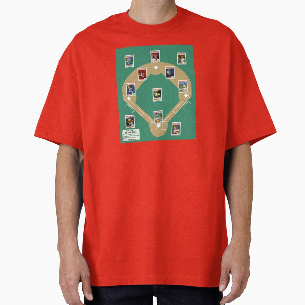 Isotopes Softball Starting 9 Card Collection by Bored Imagination