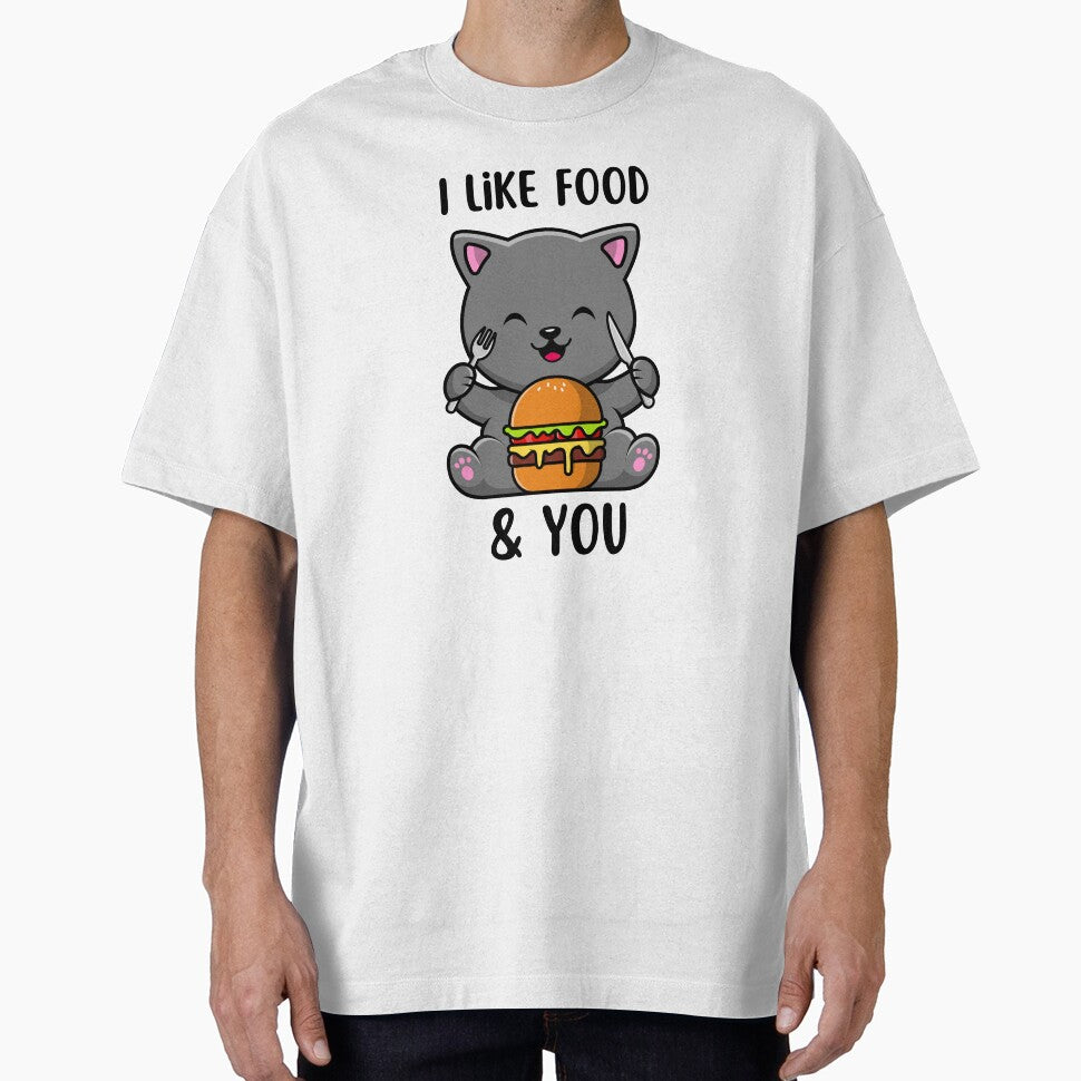 I like food & you ;GIFT FOR LOVER FOOD. by AMERZAGUE DESIGN