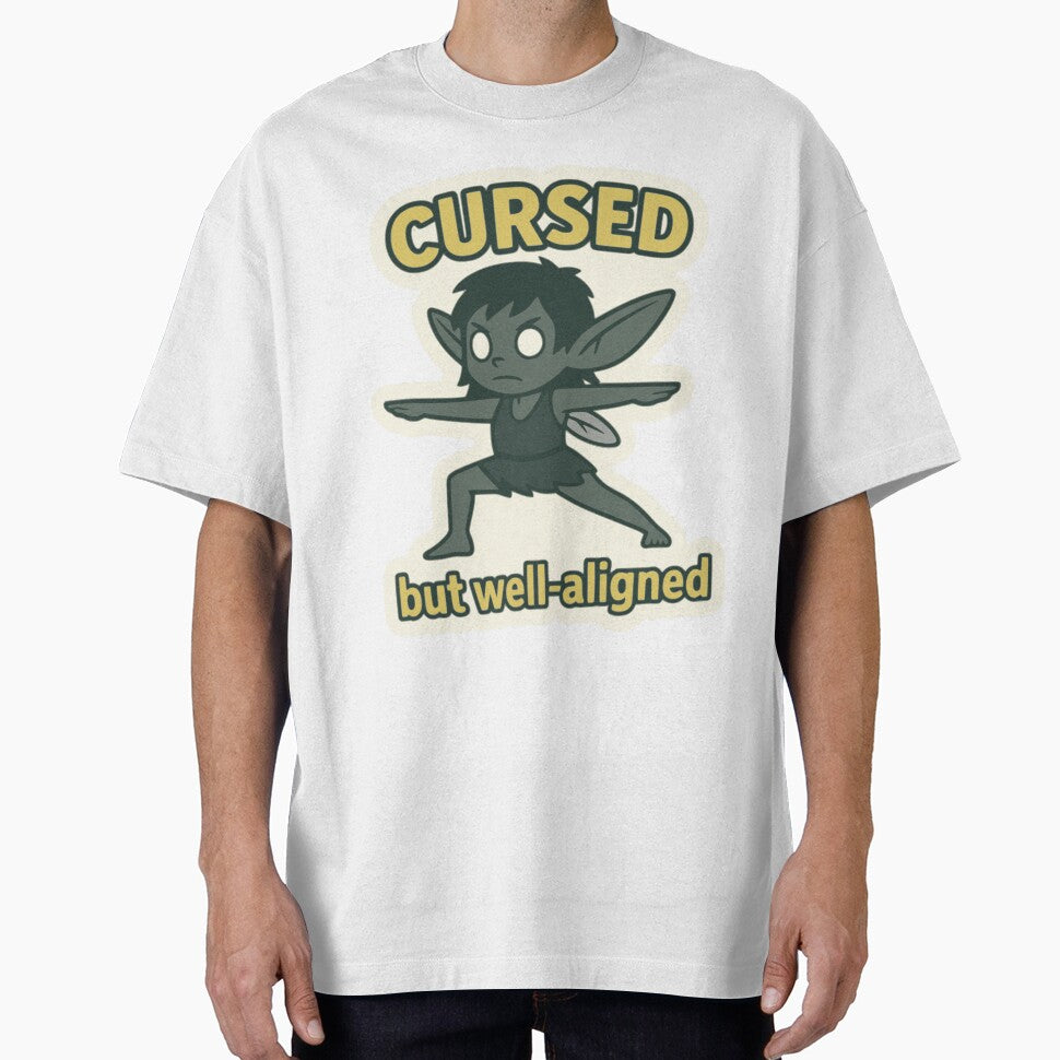 Cursed but Well-Aligned — Dark Fairy Yoga by DarkEggFactory