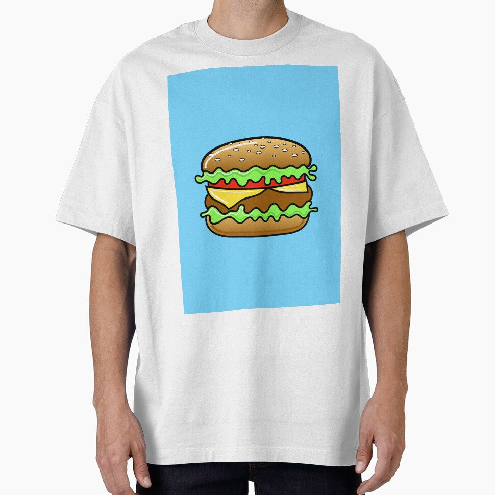 Hamburger Illustration by Adam Regester