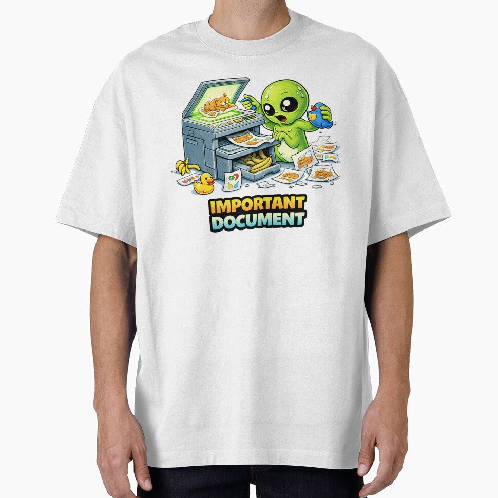 Important Document Funny Printer Chaos Alien Meme by the-dovlat
