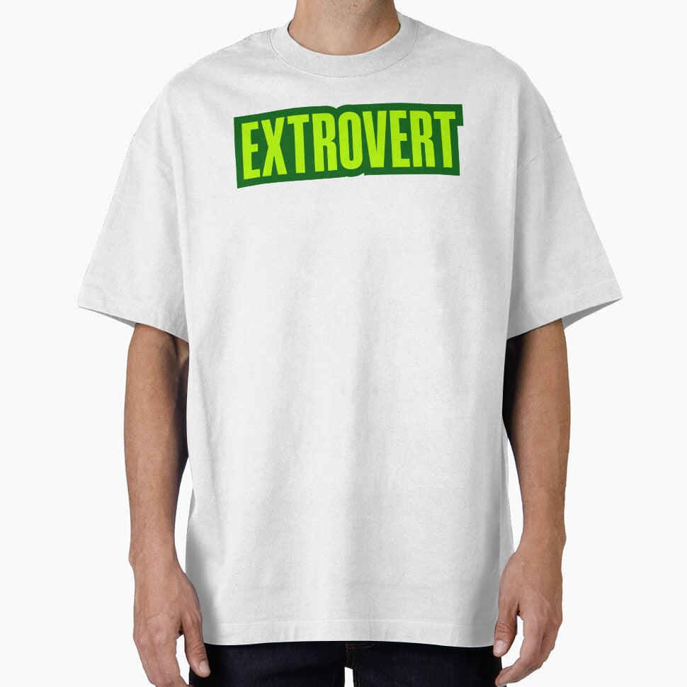 Extrovert, Green Outline by Memes N Lore