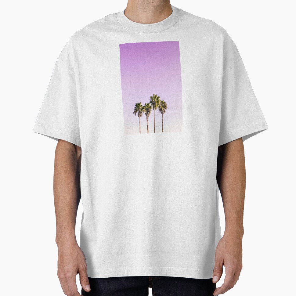 Cotton Candy Skies & Palm Trees, Paradise, Vacation, Vacay, Gradient, by GionaSophia