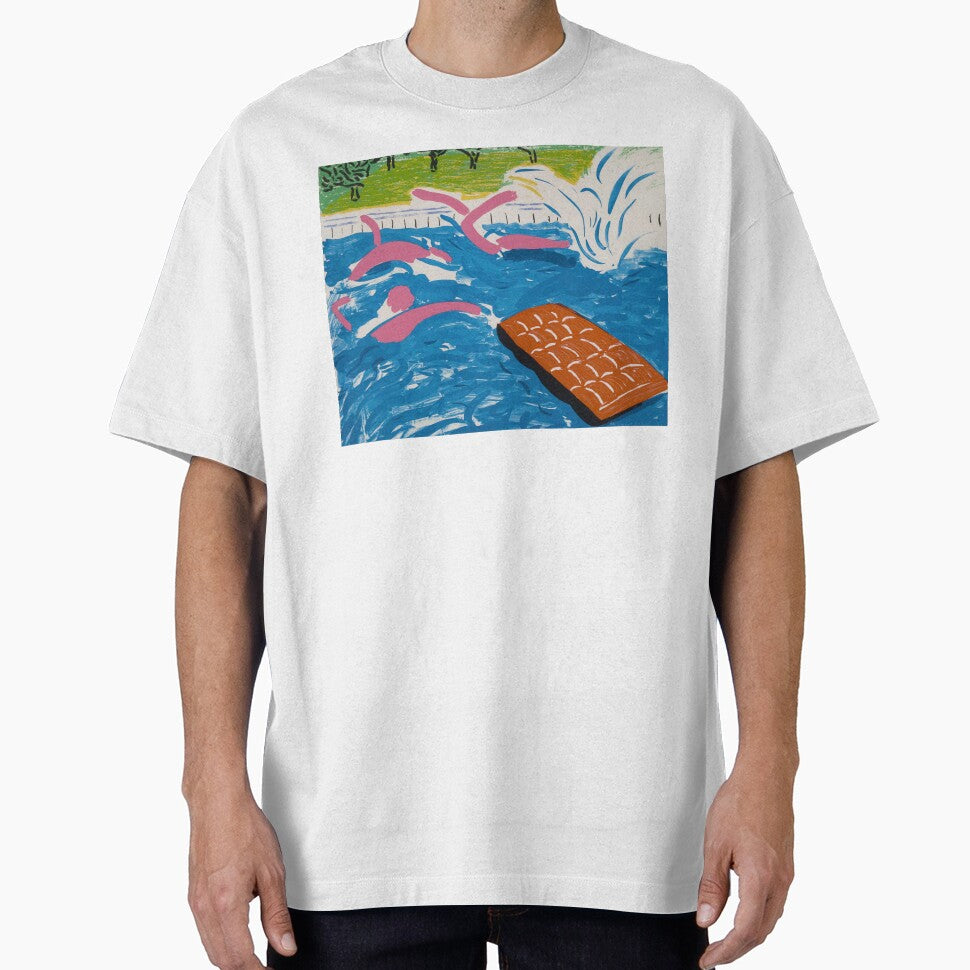 David Hockney - David Hockney - David Hockney (27) - Vibrant California Pool – Pop Art Print Inspired by David Hockney by KirstenShShop