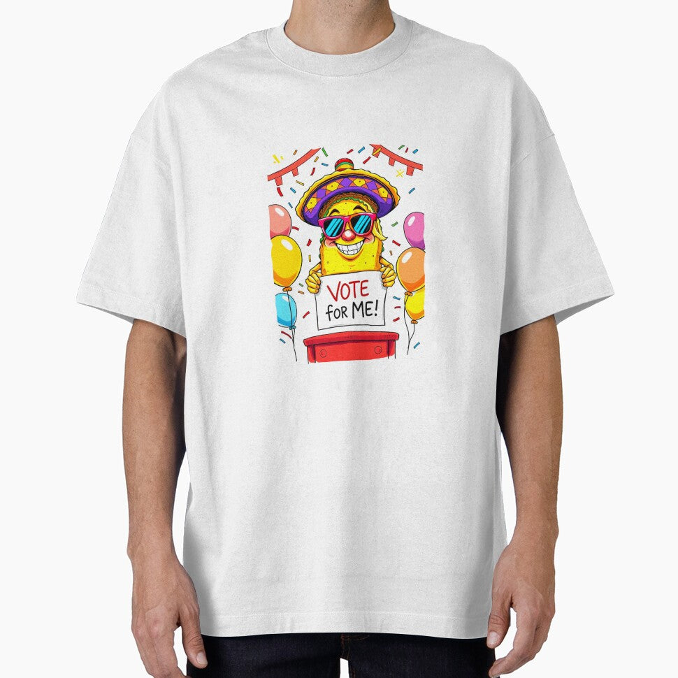 Vote for a Taco - Funny Meme Design by Earth Nature Creations