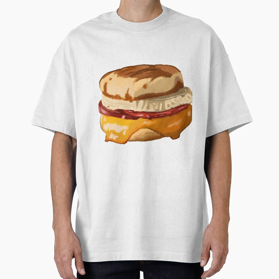 Breakfast Muffin - Egg Cheese Tomato Muffin by BunnyBizarre