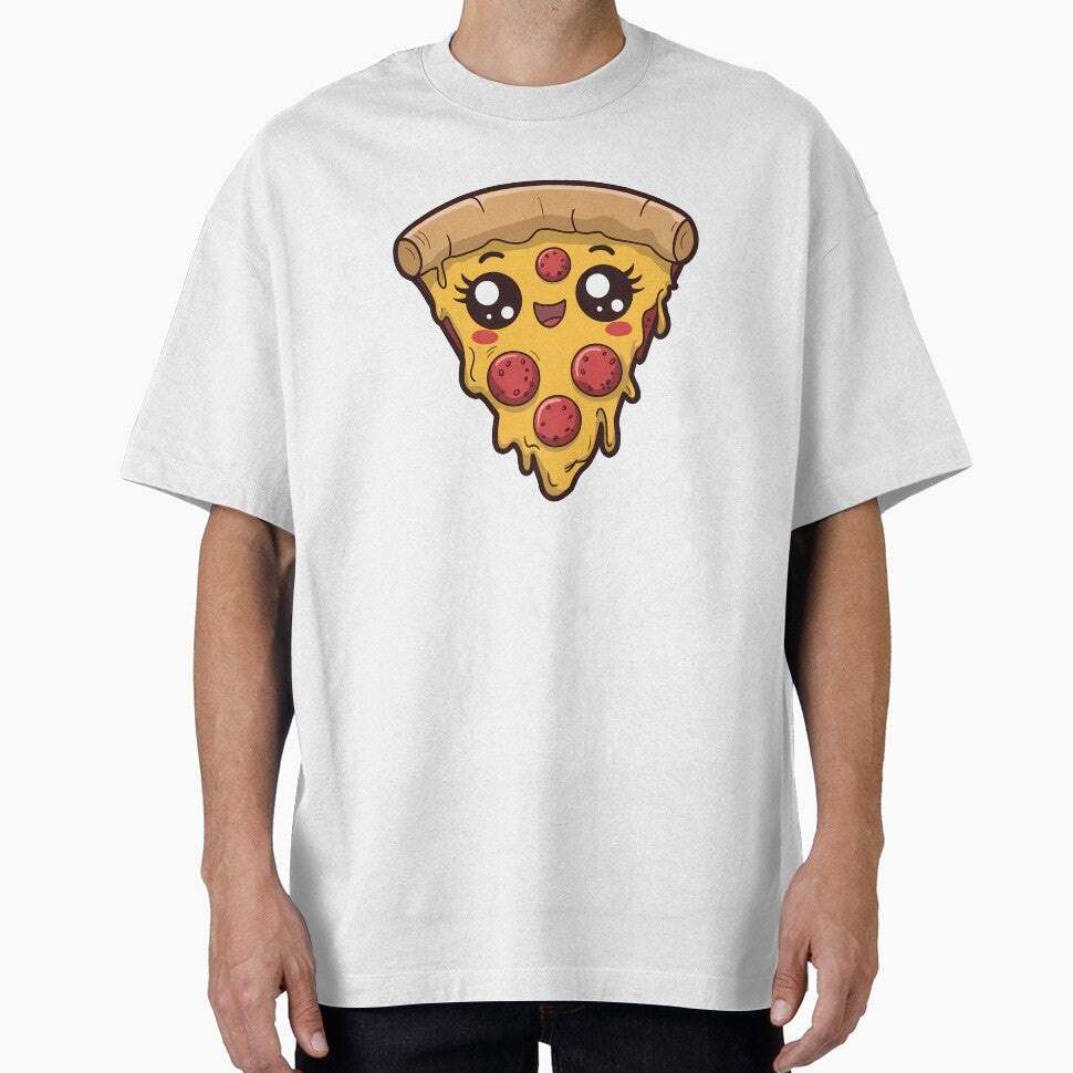 Kawaii Pizza Slice by KD Merch