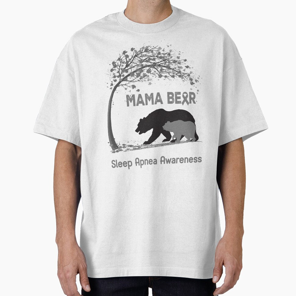 Mama Bear Sleep Apnea Awareness by Mnrshirley