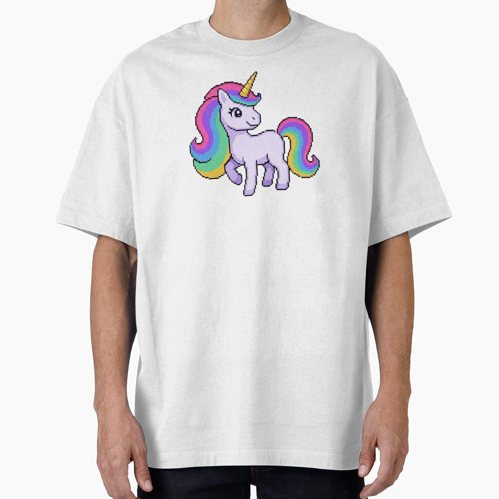 Pixel Unicorn Sticker — Y2K Retro Game Sprite Kawaii Fantasy Art by Velustro Shop
