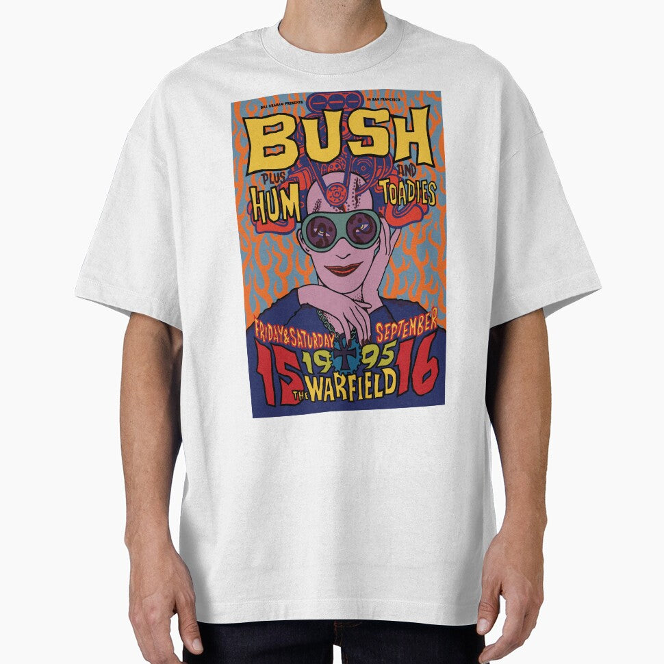 Bush - Warfield 1995 Psychedelic Show: British Grunge on Fire by rockfanatic