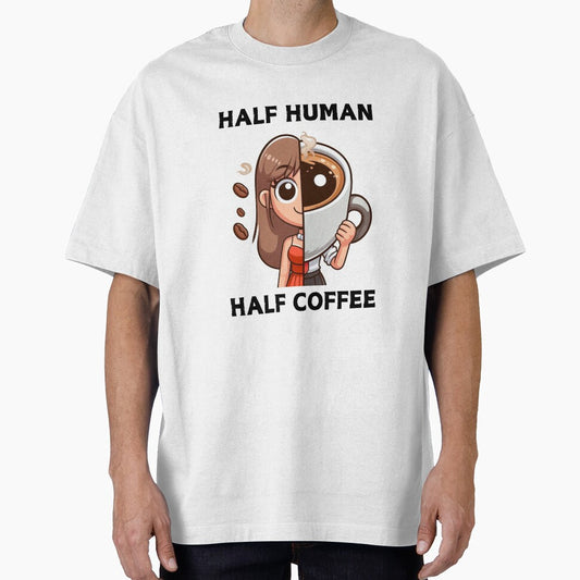 Half human half coffee by NanaCrafted