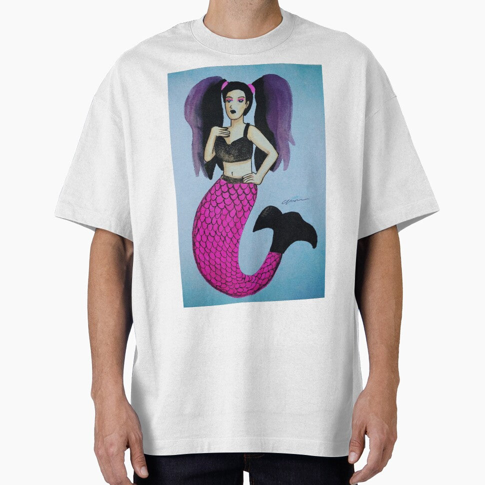 Goth mermaid by CassOfAllTrades