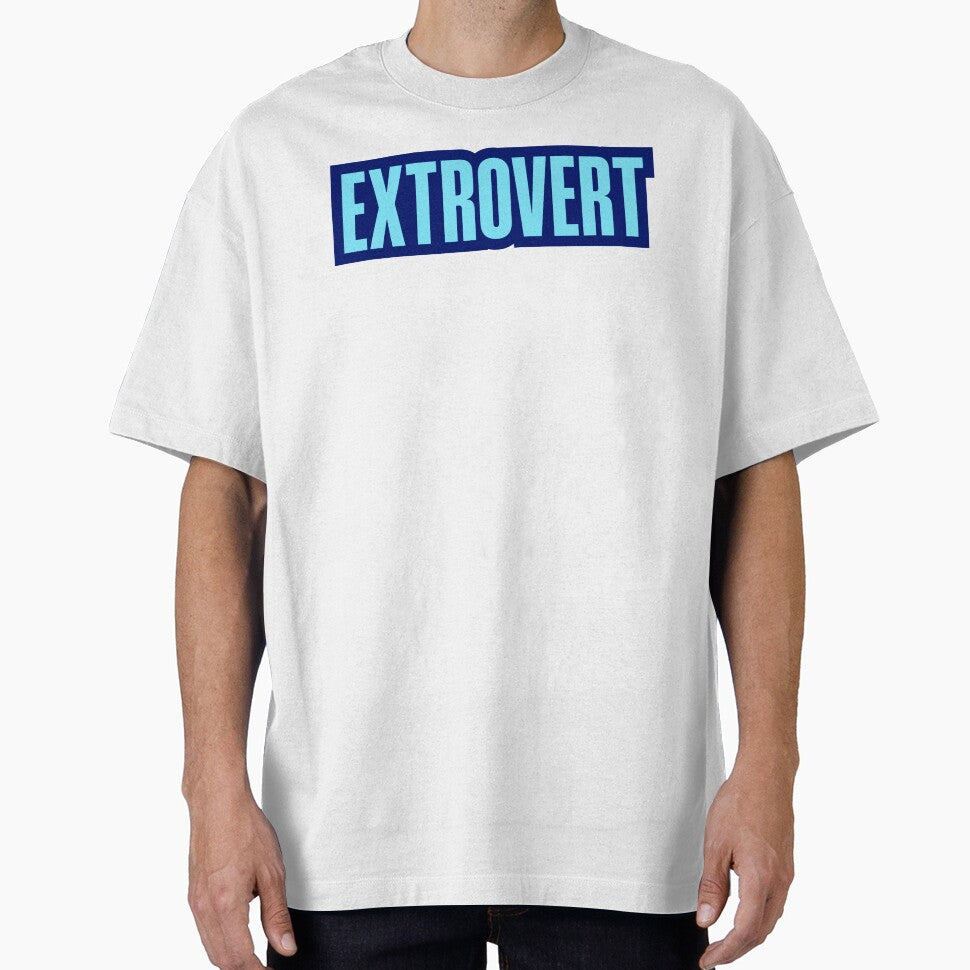 Extrovert, Blue Outline by Memes N Lore