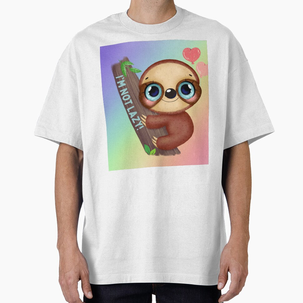 I am Not Lazy Sloth by rafiaarts