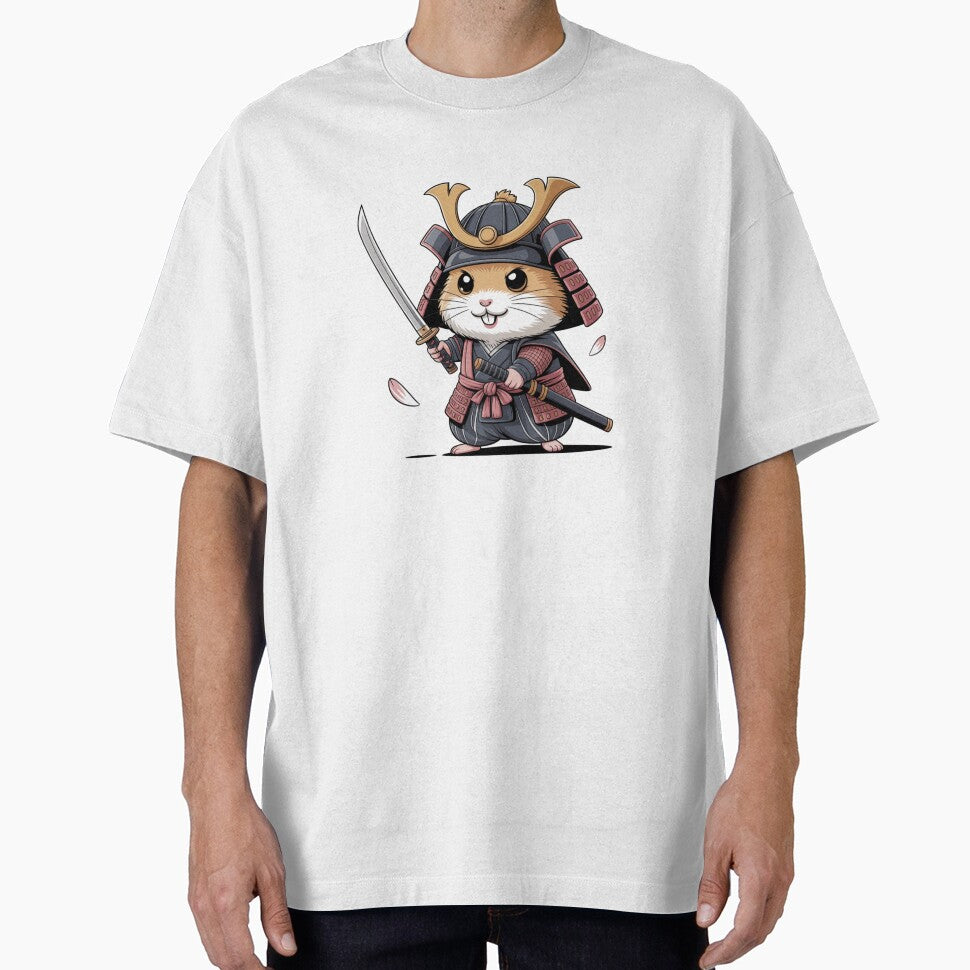 Kawaii Samurai Hamster by NicolasGlowArt