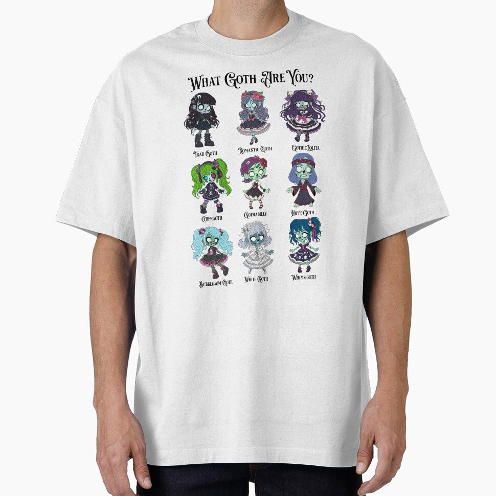 Zombie Goth Types by HRSCreates