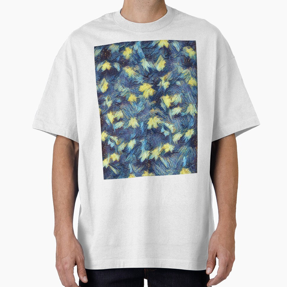 Blue Gold Leaves Fall by Profitrip
