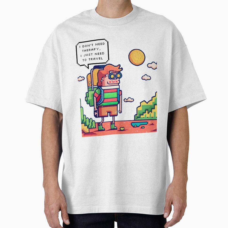 I don't need therapy, I just need to travel | Pixel Style by CircinusStore