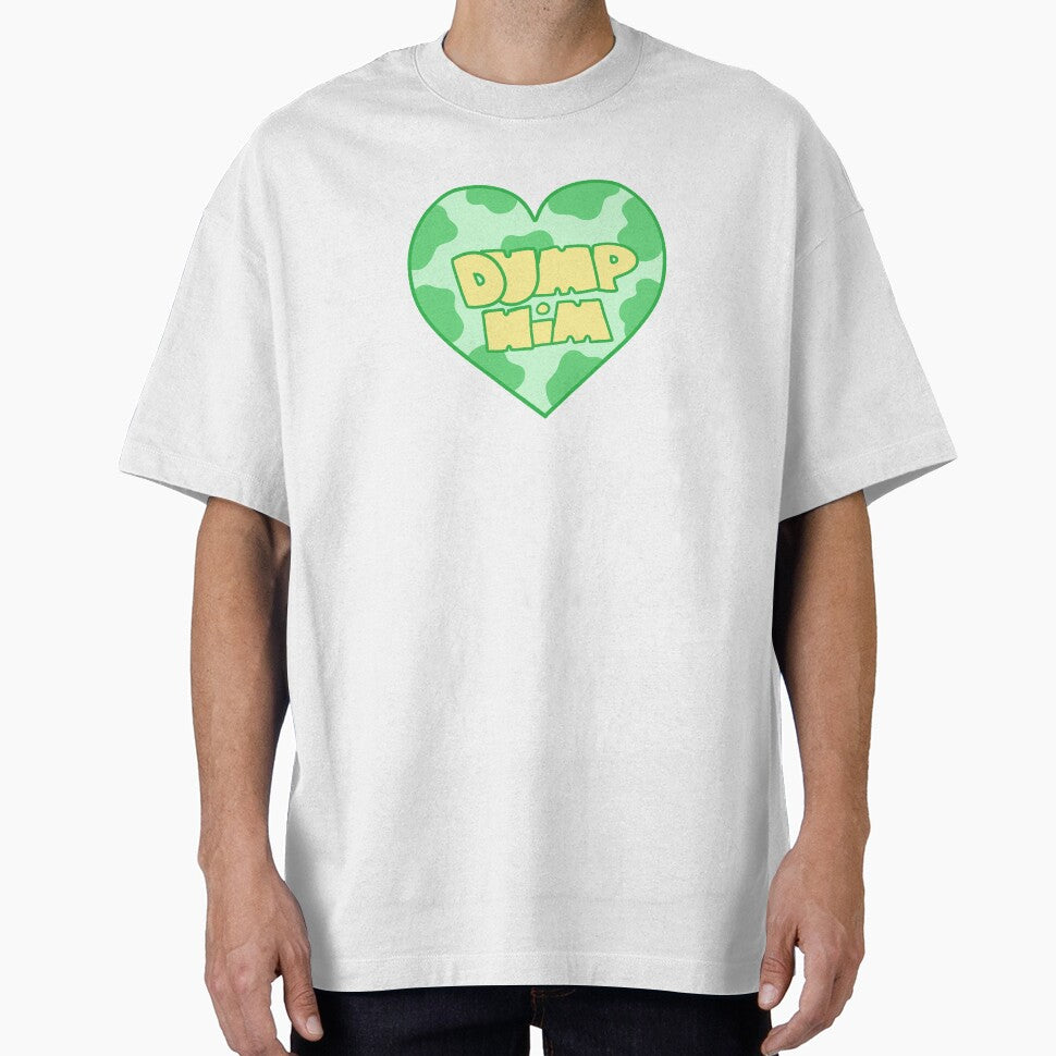 Y2k cow print heart (green) by gross-girl99