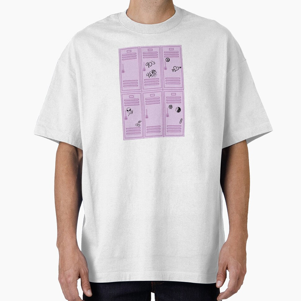 90s Purple Locker Sticker 90s kid 90s aesthetic 90s symbols 1990 stickers by OneCatShop