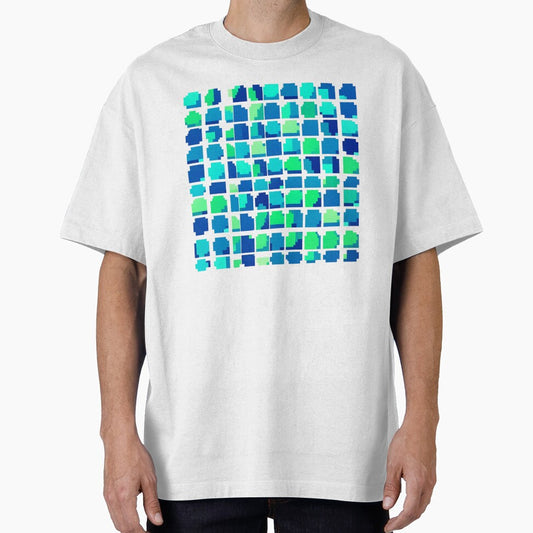 Retro Pixel Art Abstract Shapes by Bloomkept