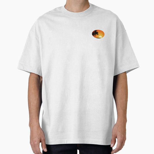 Beautiful Hawaii Sunset Pocket Patch T-Shirt for Men and Women by AllStarMerch