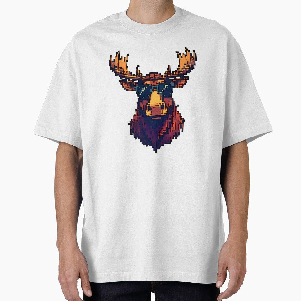 Majestic Moose: Pixelated Wanderer by NaturePixel