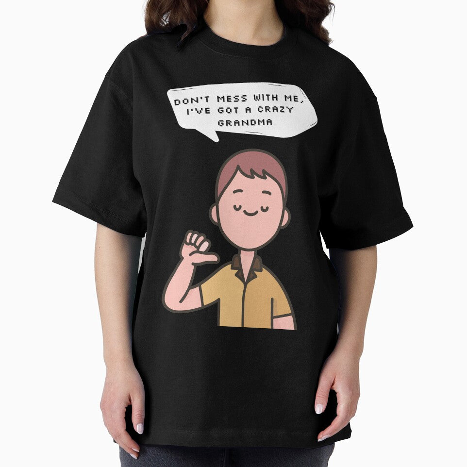 Don't mess with me, I've got a crazy grandma | Pixel Style by CircinusStore
