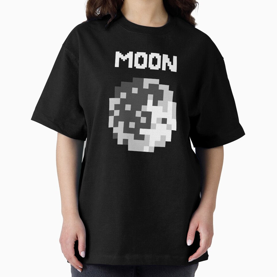 Pixel Art Moon by E-engineering