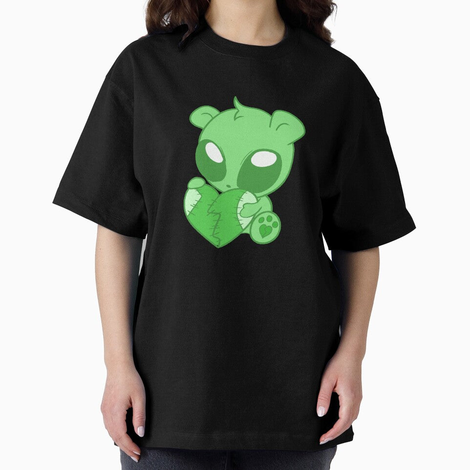 Broken Hearted Bear (green) by gross-girl99