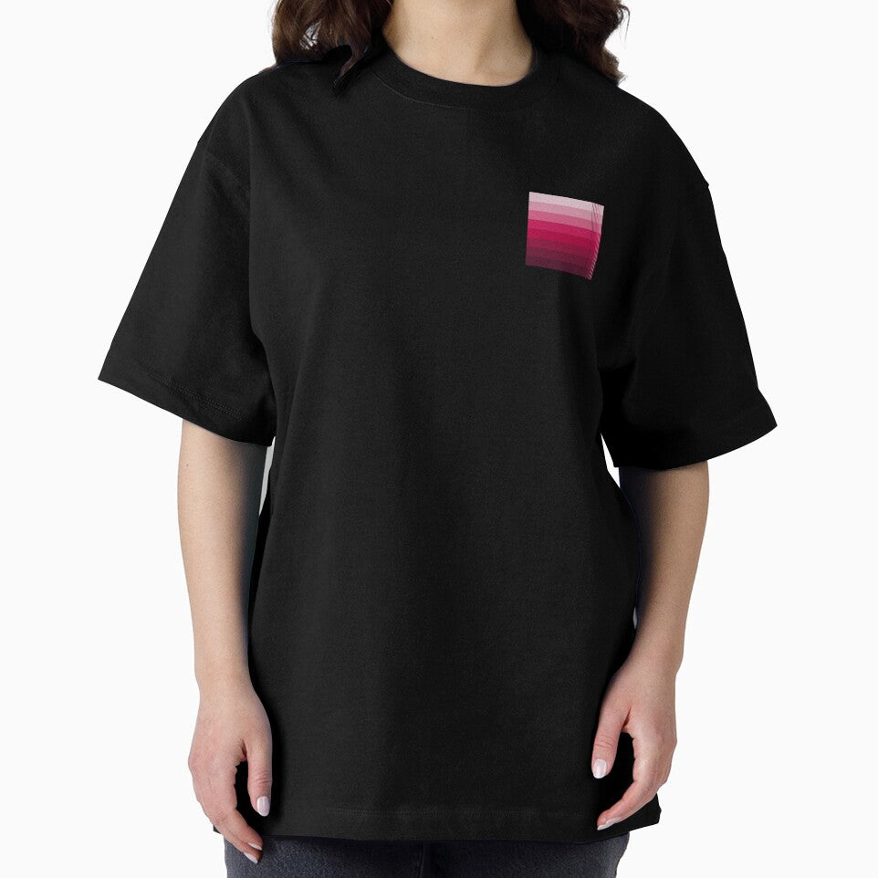 Simple design from shades of pink to dark cherry by Cherevan