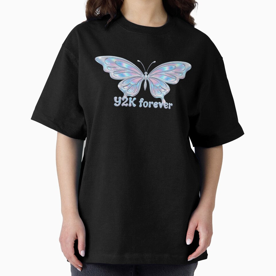 Y2K Butterfly — Chrome Holographic Iridescent 2000s Aesthetic by Velustro Shop