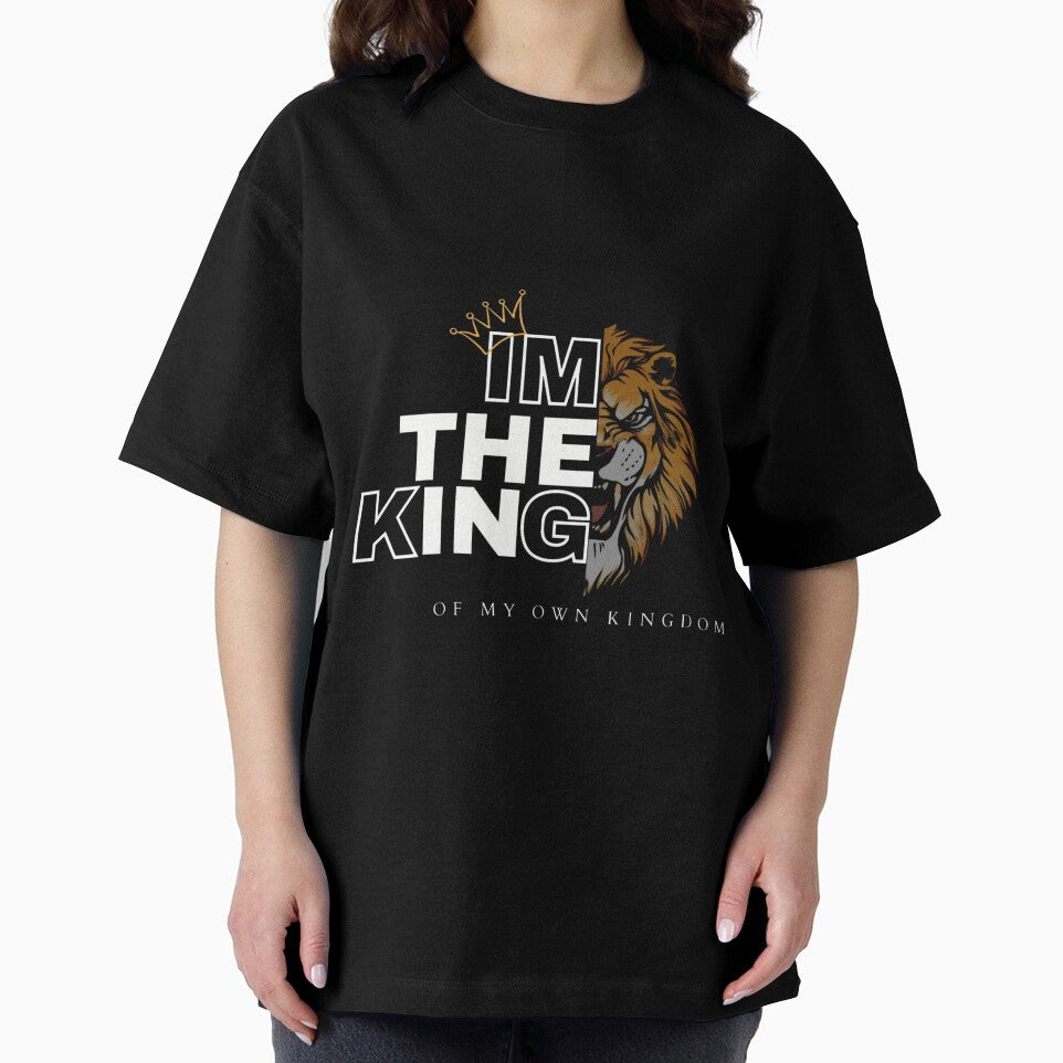 I Am The King of My Own Kingdom Cool Graphic T-Shirt by KARSCORP