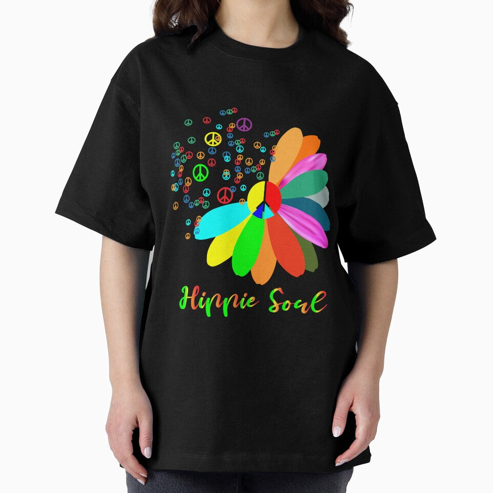 Daisy Peace Sign Hippie Soul , Flower Lovers by shinoshop