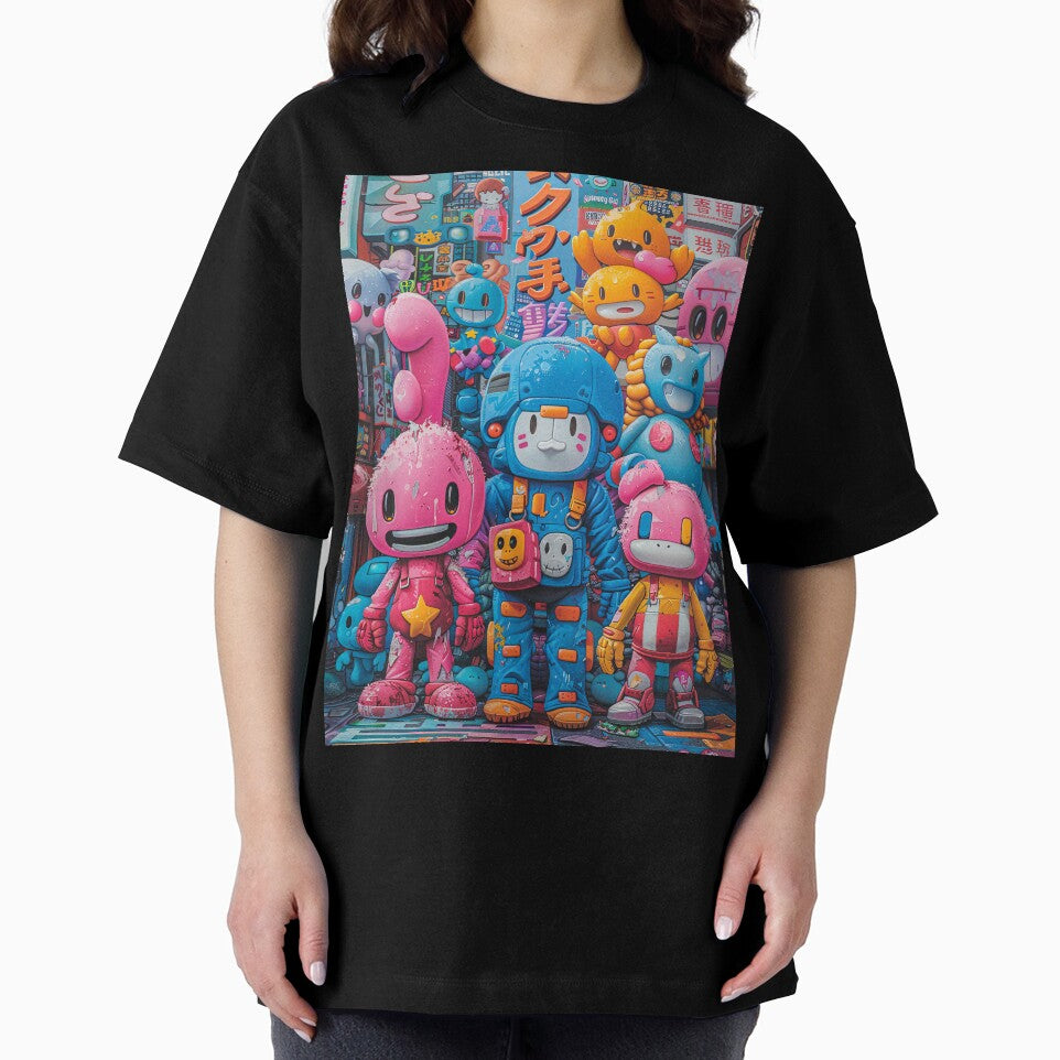 A Family of Monsters by Retro Type